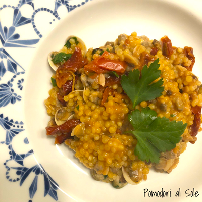 featured image thumbnail for post Fregola con lupini di mare